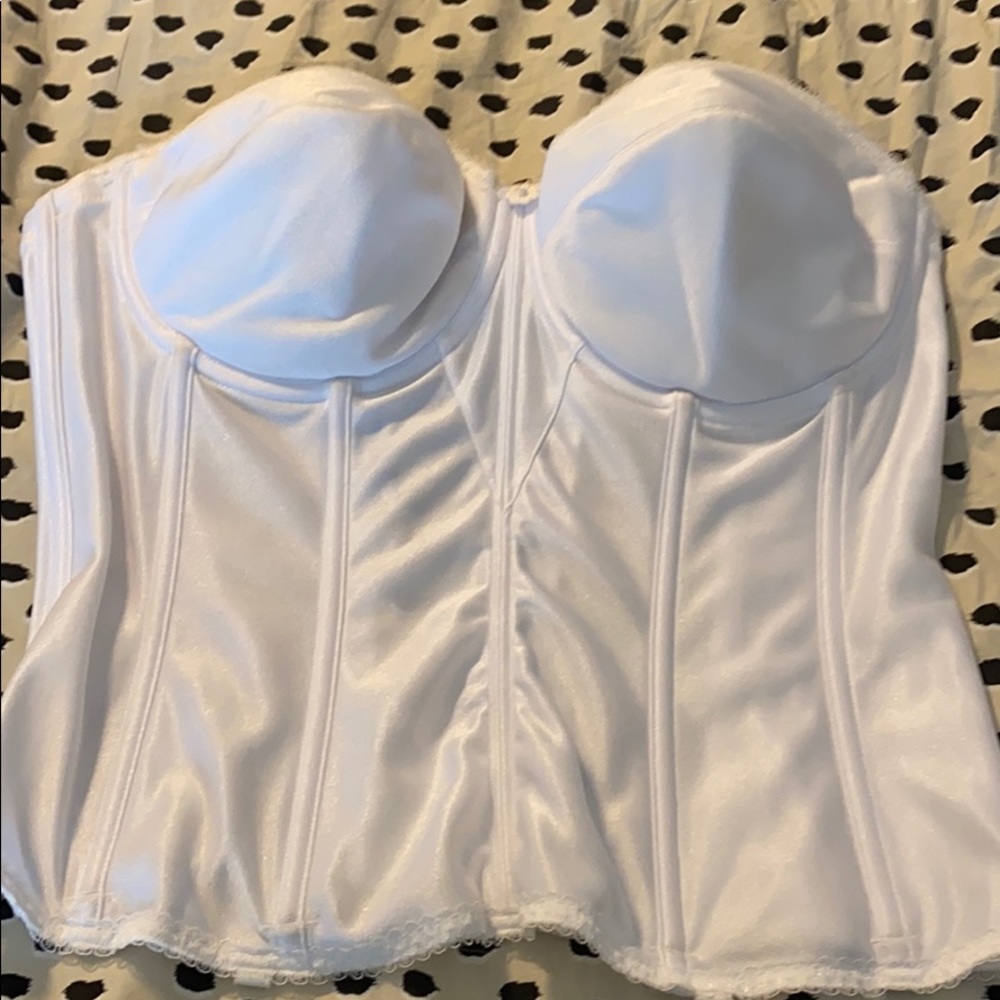 White Bustier 36DD